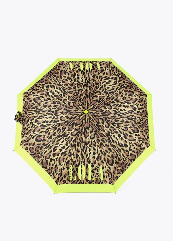 paraguas pequeno automatico animal print