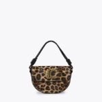 Bandolera media luna animal print