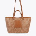 Bolso shopper trenzado