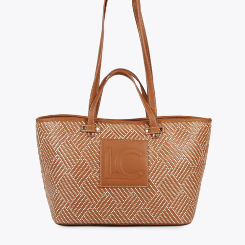 bolso shopper trenzado