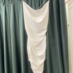 Vestido cascada ( blanco)