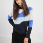 Jersey de manga larga motivo geométrico