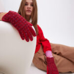 GUANTE TWEED MULTICOLOR LOLA CASADEMUNT