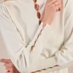Jersey de manga larga detalle aberturas