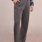 Pantalón largo bolsillos al bies