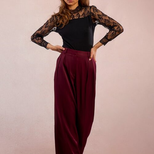 pantalon largo perneras anchas