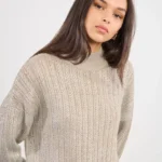 Jersey de manga larga en punto mezclado