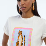 CAMISETA ANIMAL BORDADO LOLA CASADEMUNT