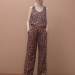 TOP CUELLO REDONDO ANIMAL PRINT LOLA CASADEMUNT BY MAITE