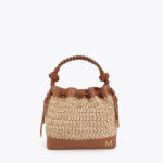 Judas combinada rafia y efecto piel By Maite Lola Casademunt